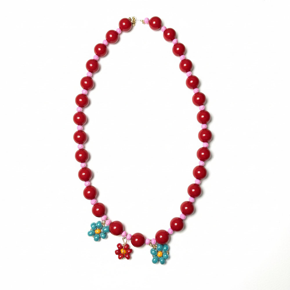 Collana Crimson Sugar Flora